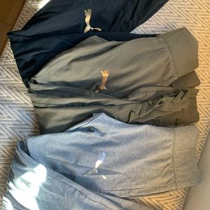 Puma 3 Pair High Waisted Leggings small